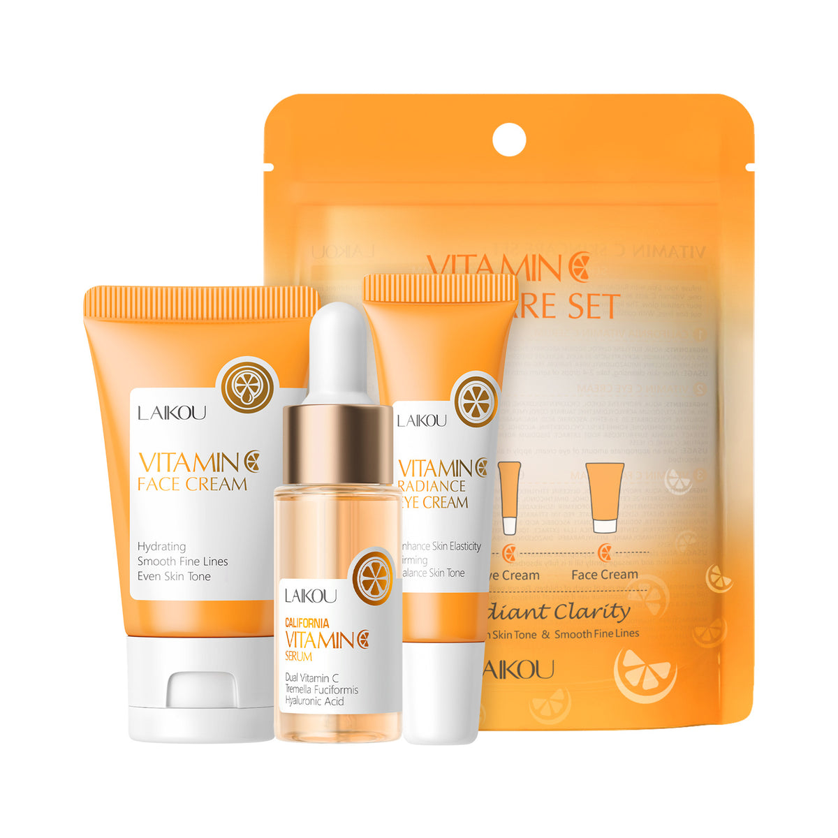Vitamin C 3-Piece Skincare Set by Colvyra, photo 5