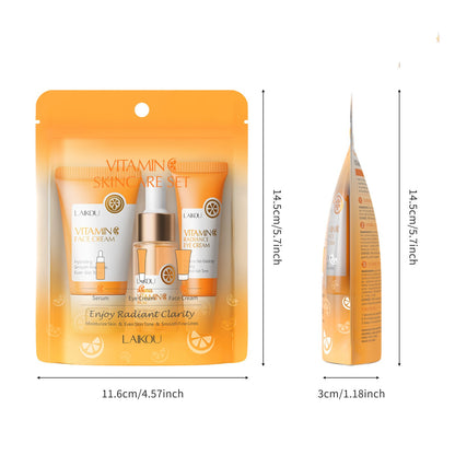 Vitamin C 3-Piece Skincare Set by Colvyra, photo 6