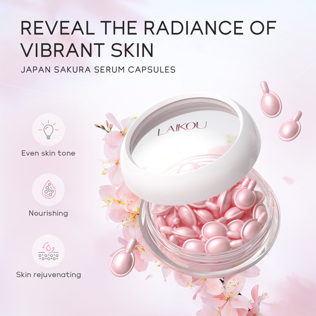 Sakura Hydrating Capsule Serum by Colvyra, photo 1