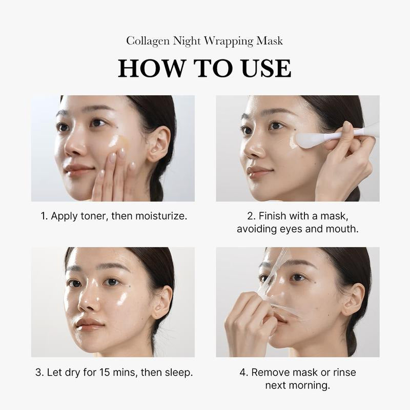 Collagen Peel-Off Hydrating Mask with Brush by Colvyra, photo 3